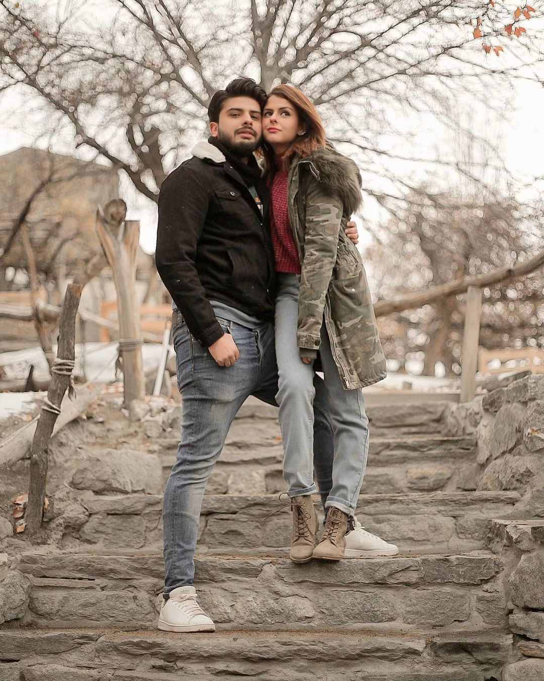 Waliya Najib With her Husband in Hunza - Beautiful Pictures