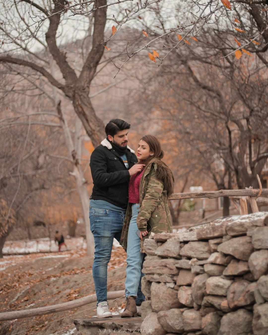 Waliya Najib With her Husband in Hunza - Beautiful Pictures