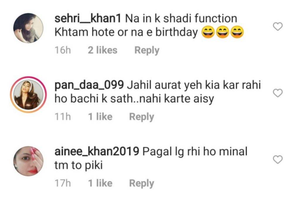 The Viral Videos From Aiman Minal Birthday Bash - Public Criticism