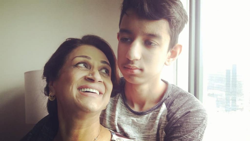 Memorable Pictures Of Bushra Ansari With Her Grandchildren