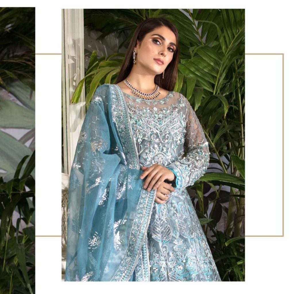 Latest Shoot Of Ayeza Khan For Elaf Premium Clothing Brand