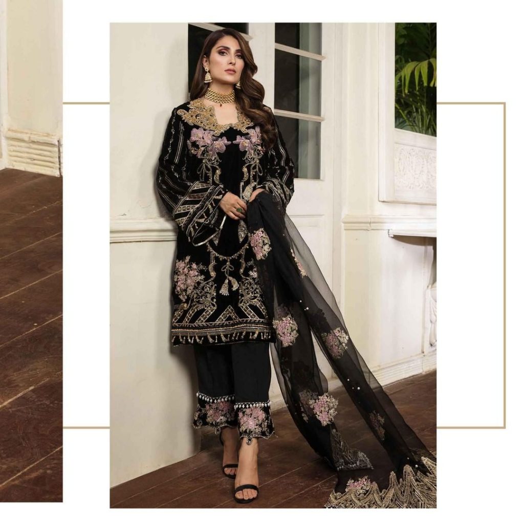 Latest Shoot Of Ayeza Khan For Elaf Premium Clothing Brand