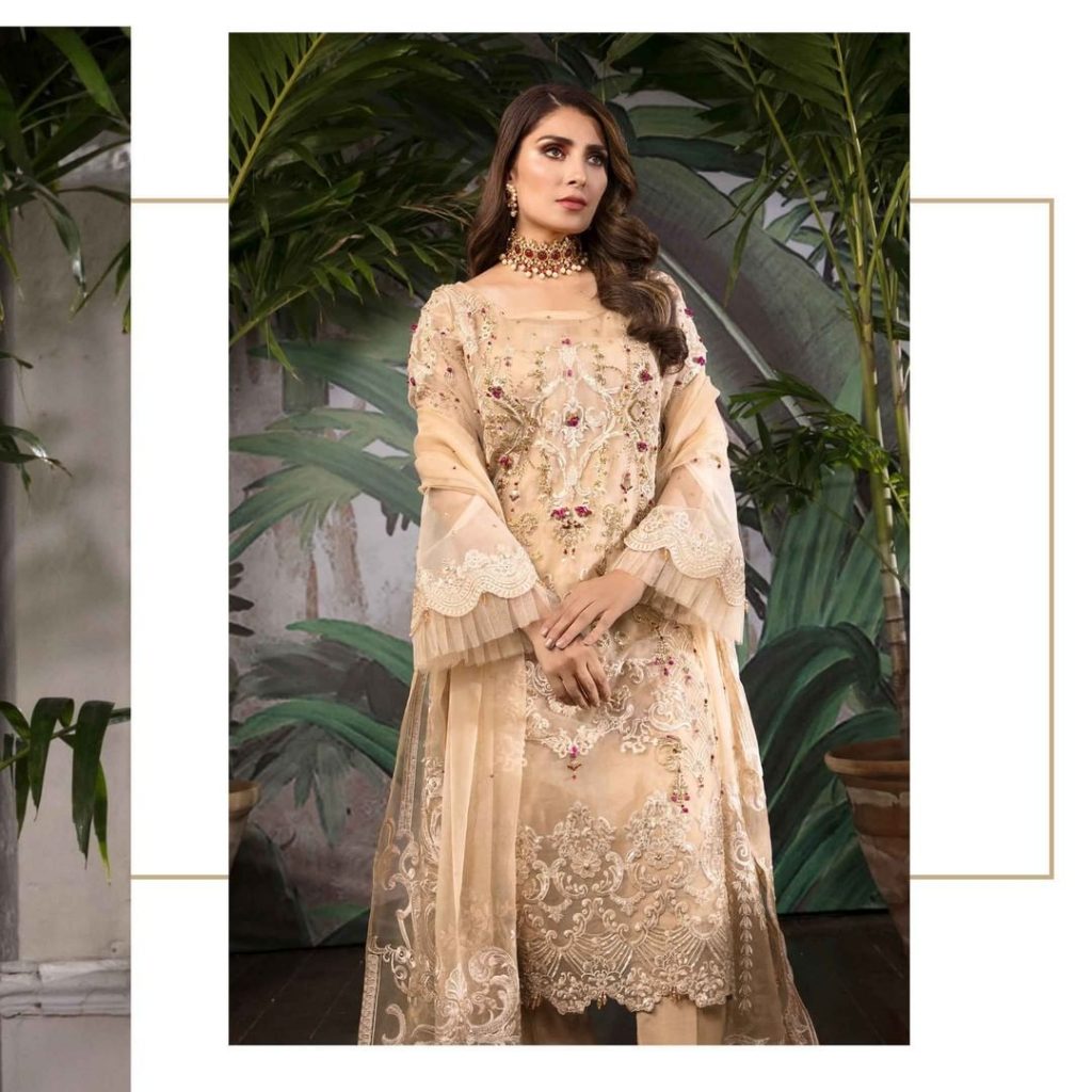 Latest Shoot Of Ayeza Khan For Elaf Premium Clothing Brand