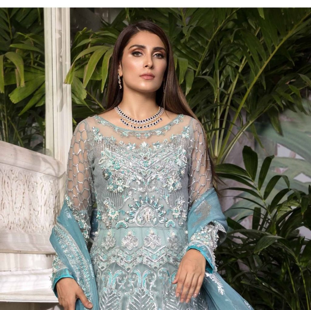 Latest Shoot Of Ayeza Khan For Elaf Premium Clothing Brand