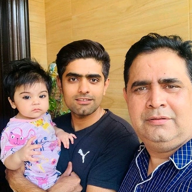 Beautiful Clicks Of Babar Azam With His Family