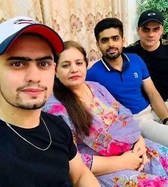 Beautiful Clicks Of Babar Azam With His Family