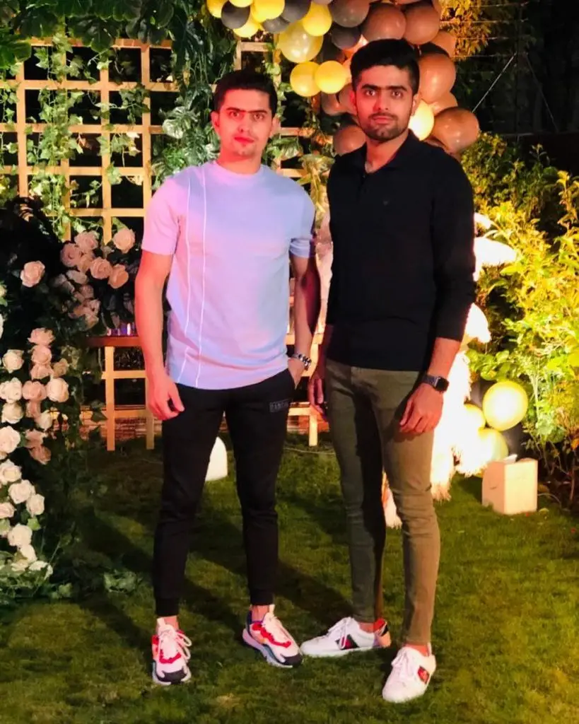 Beautiful Clicks Of Babar Azam With His Family