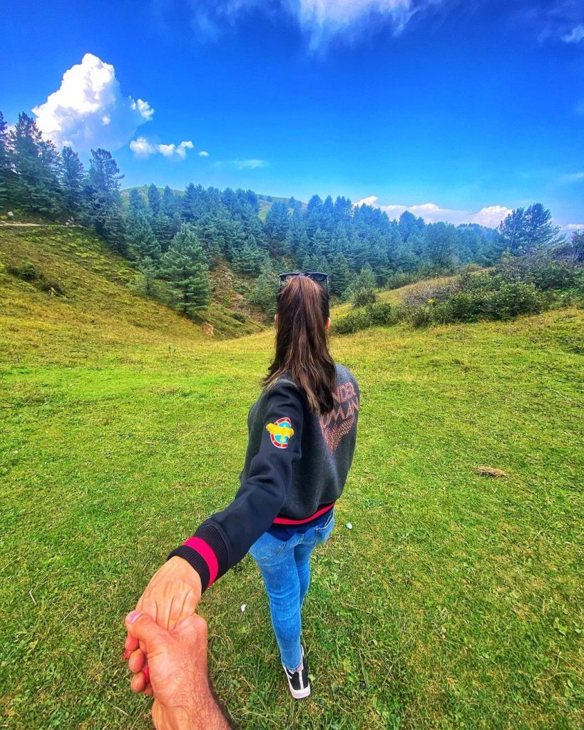 Haroon Rashid With His Wife Exploring The Beauty Of Northern Pakistan