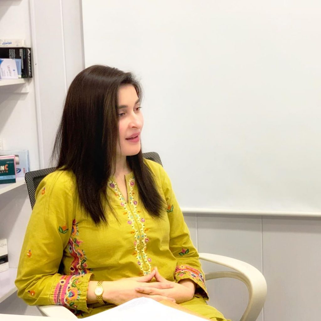 Dr Shaista Lodhi all the Way From Her Clinic