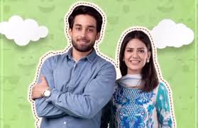 Bilal Abbas and Madiha Imam on the sets of Ek Jhooti Love Story