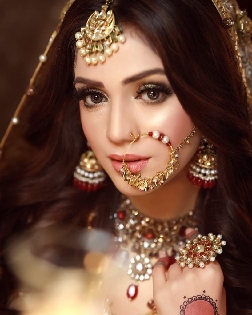 Latest Bridal Shoot Featuring Laiba Khan