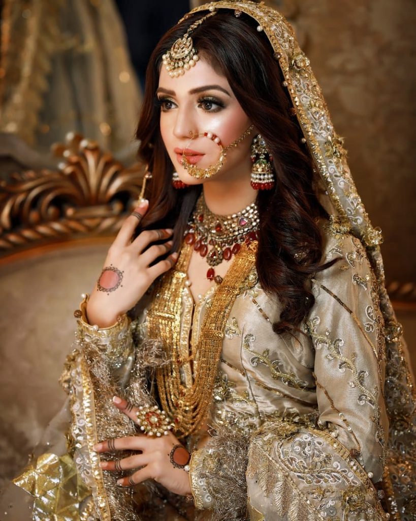 Latest Bridal Shoot Featuring Laiba Khan