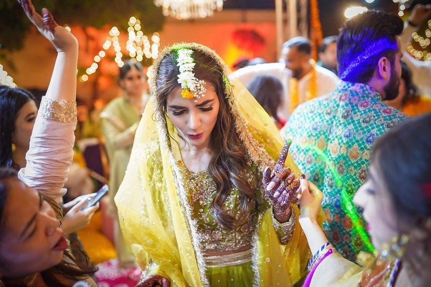 Rabab Hashim Mehndi Pictures