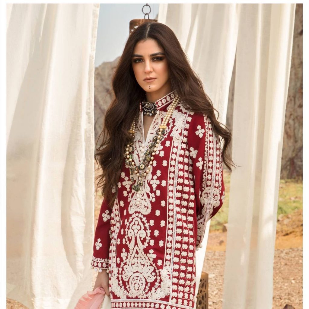 Latest Collection Of Crimson Featuring Maya Ali