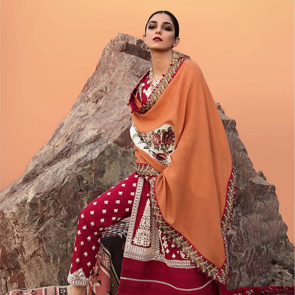 Latest Collection Of Crimson Featuring Maya Ali