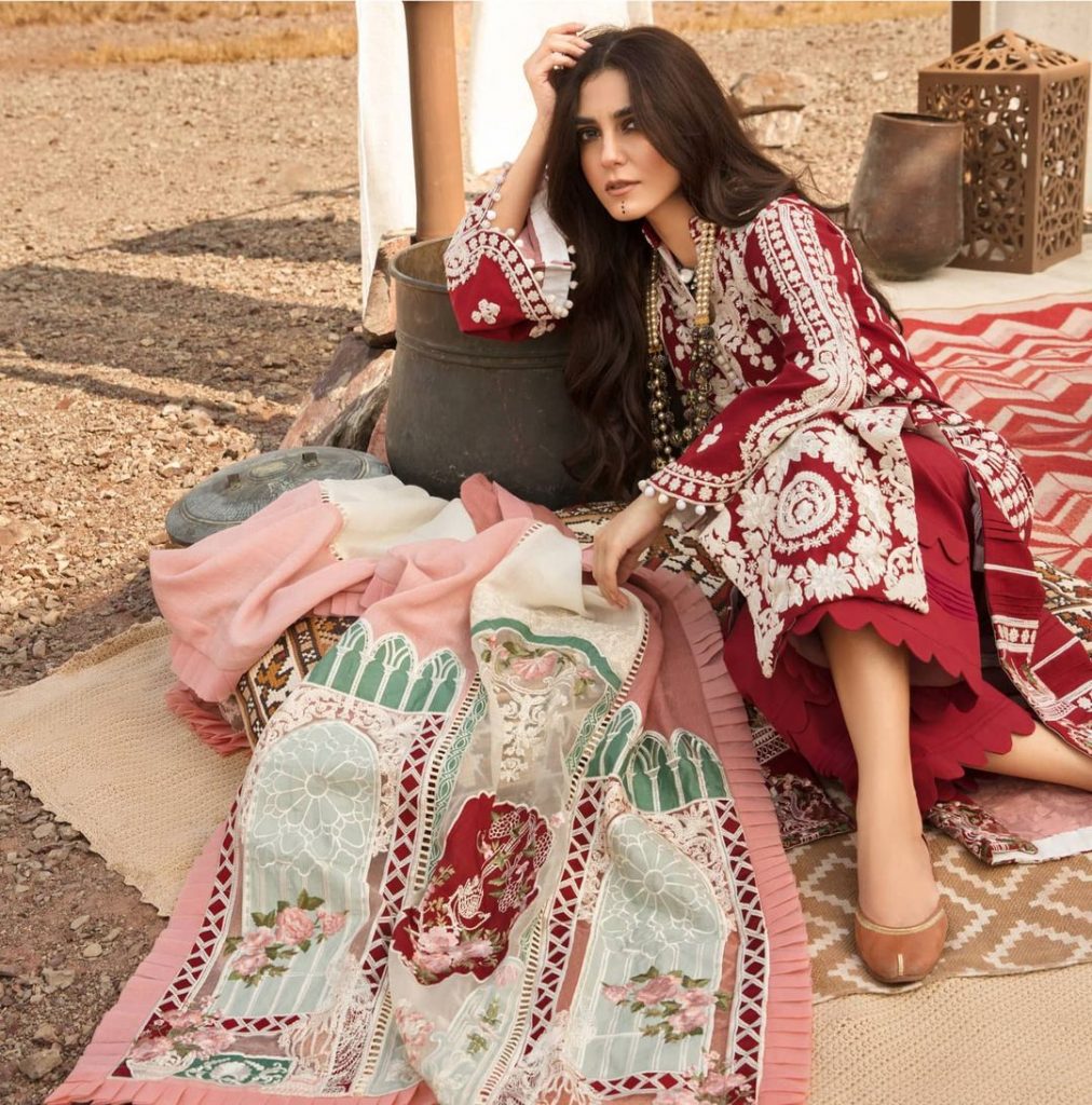 Latest Collection Of Crimson Featuring Maya Ali