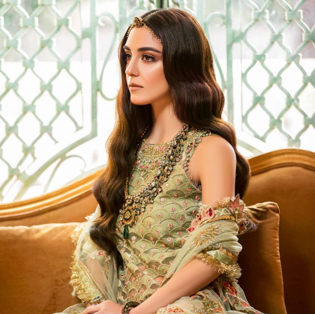 Maya Ali Stuns In Her Latest Shoot For Noor By Sadia Asad