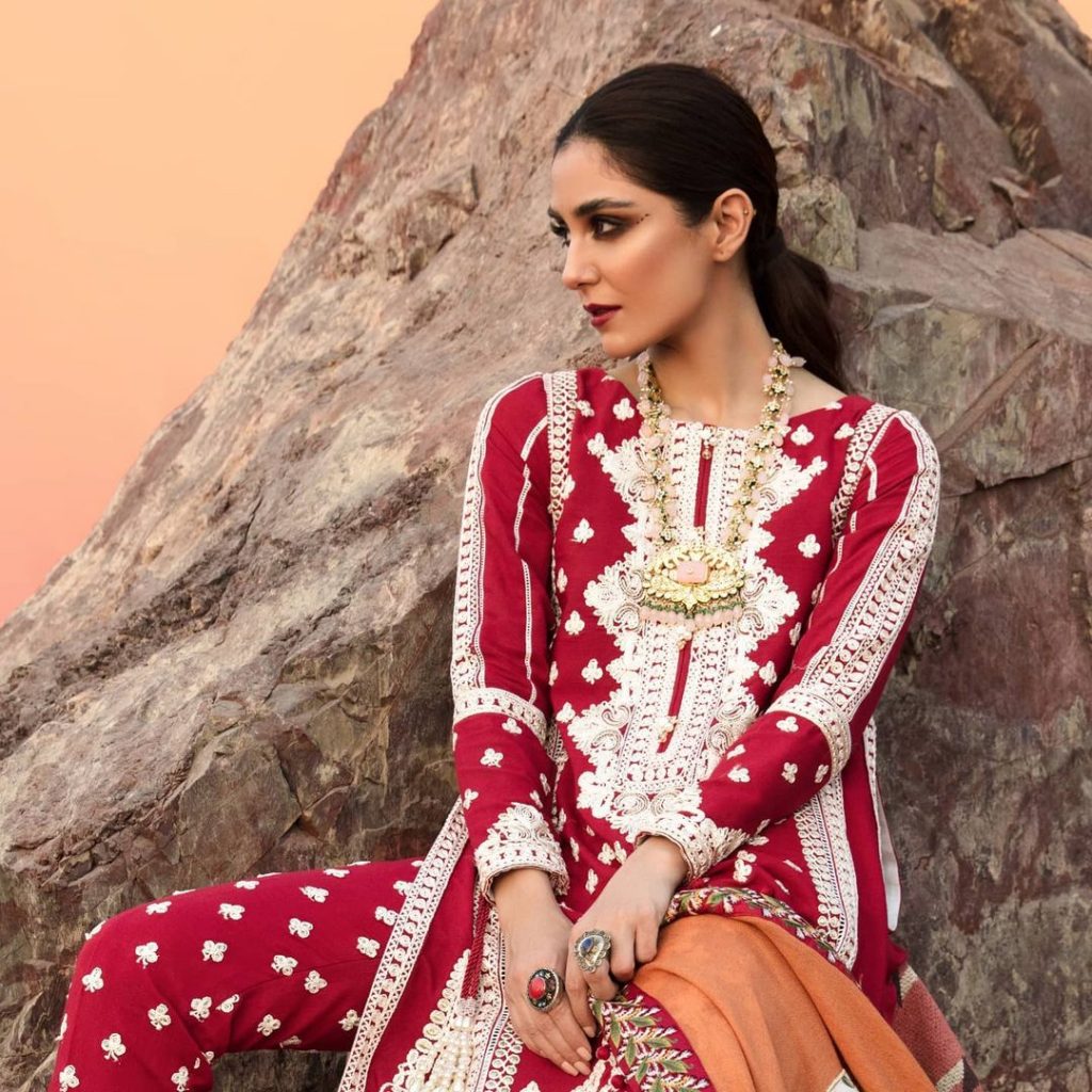 Latest Collection Of Crimson Featuring Maya Ali