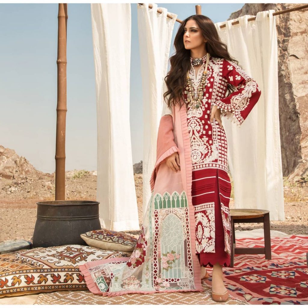 Latest Collection Of Crimson Featuring Maya Ali