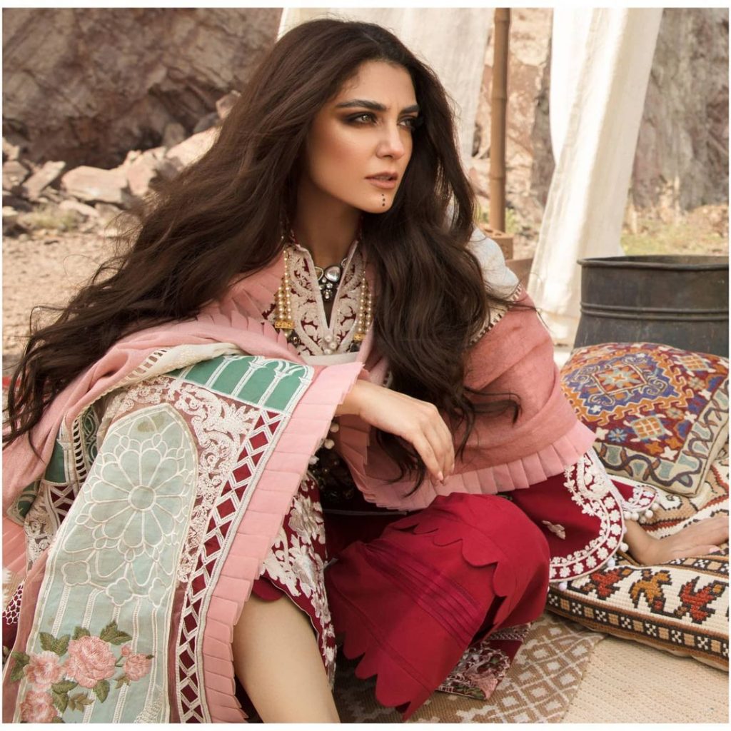 Latest Collection Of Crimson Featuring Maya Ali