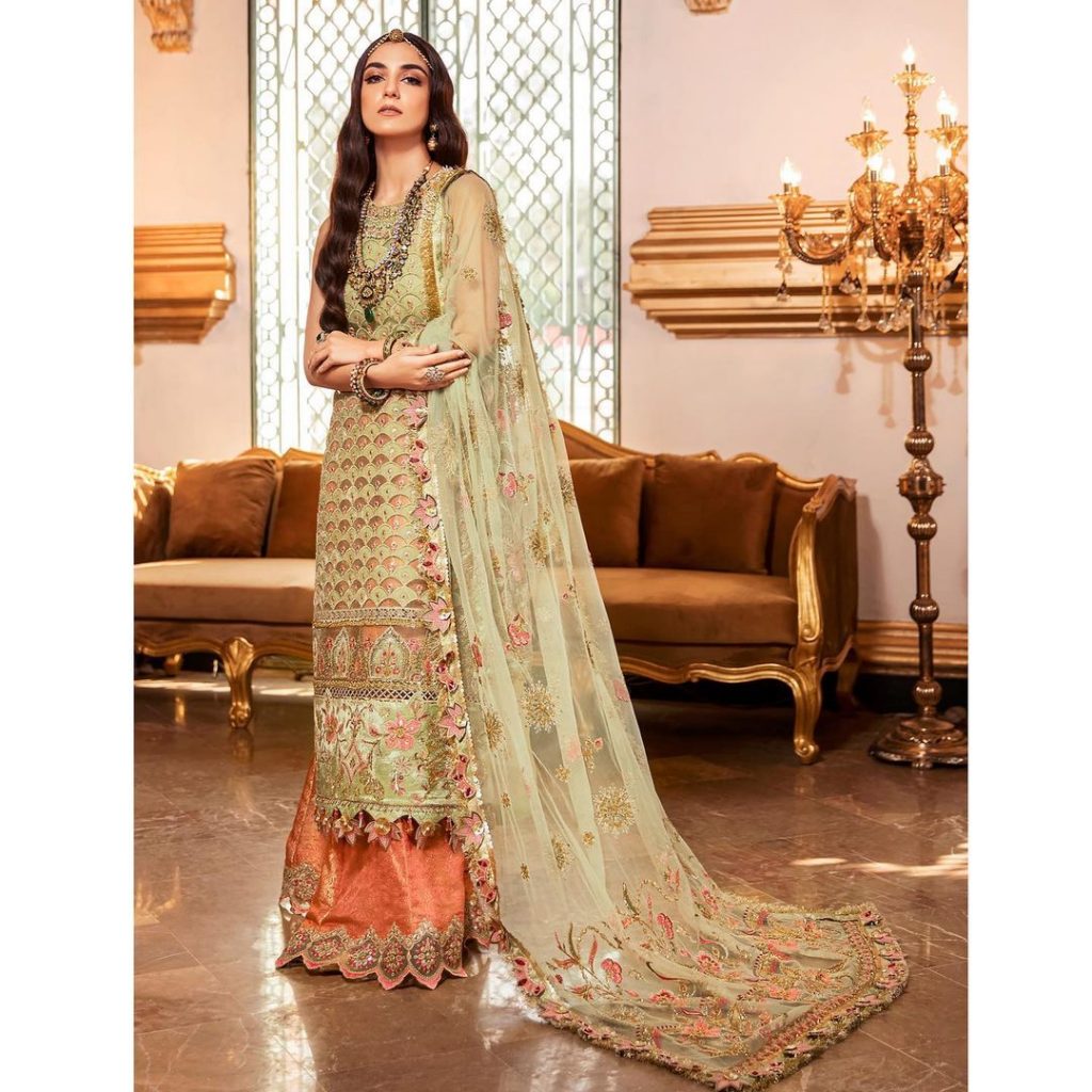 Maya Ali Stuns In Her Latest Shoot For Noor By Sadia Asad