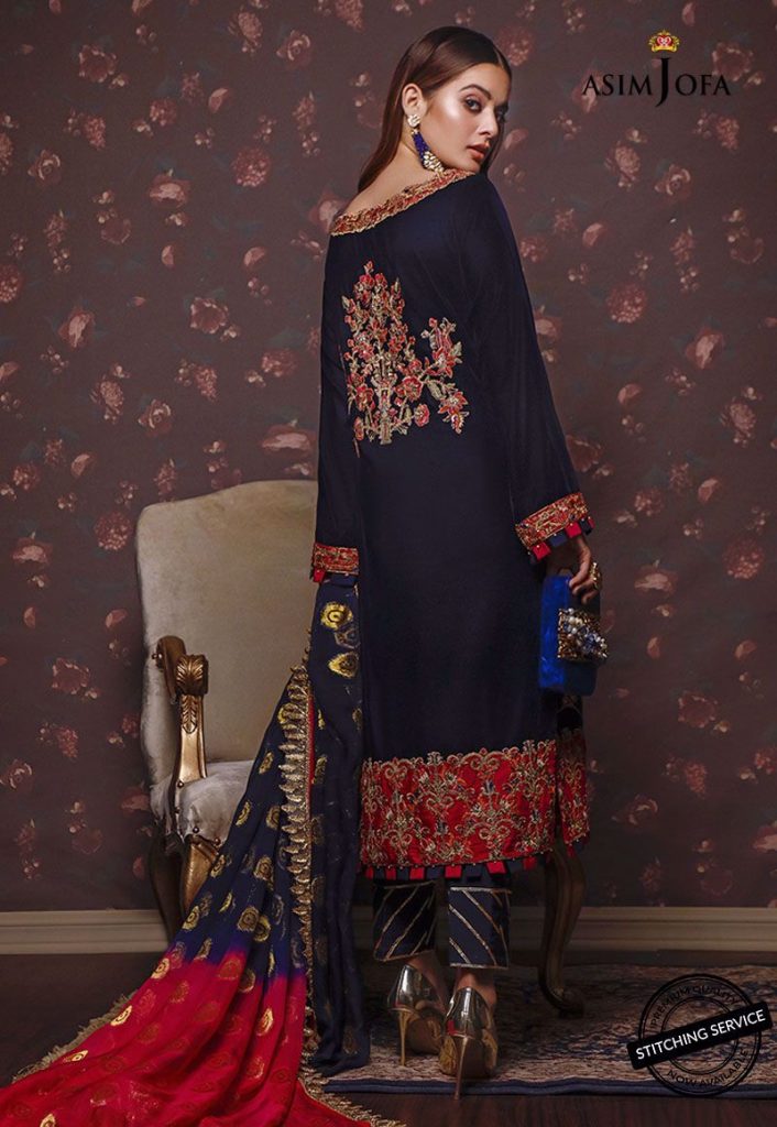 Latest Shoot Of Minal Khan For Asim Jofa Velvet Collection