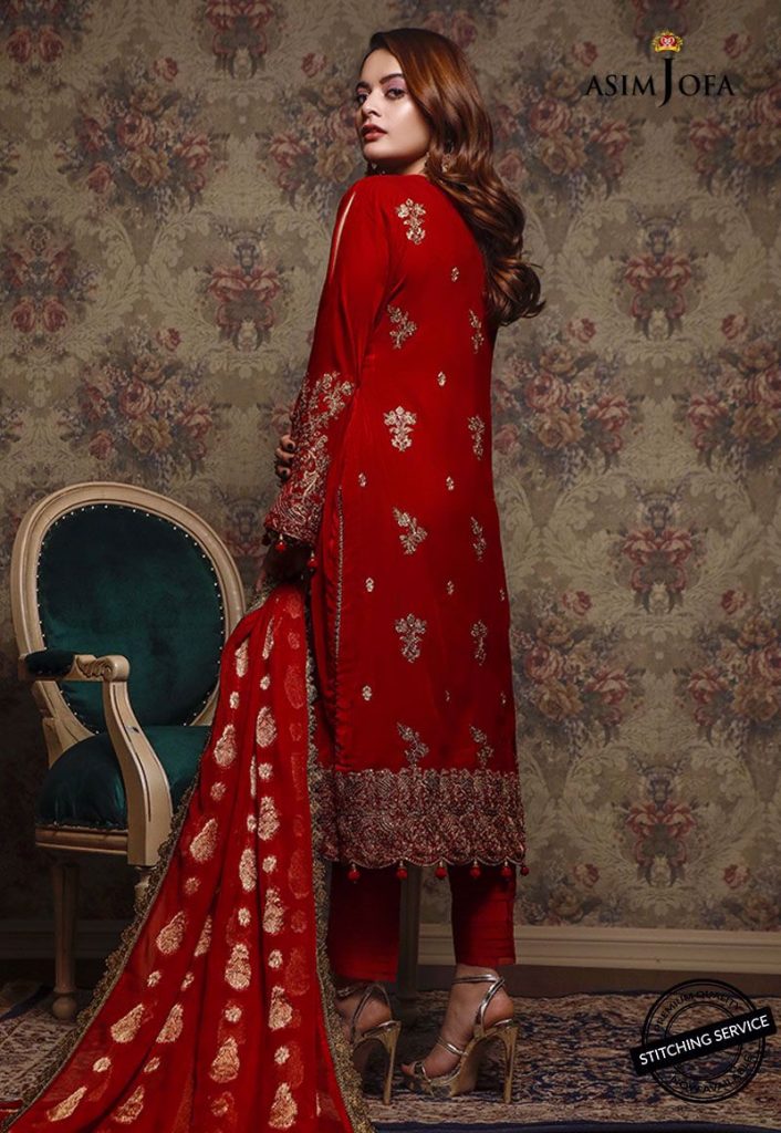 Latest Shoot Of Minal Khan For Asim Jofa Velvet Collection