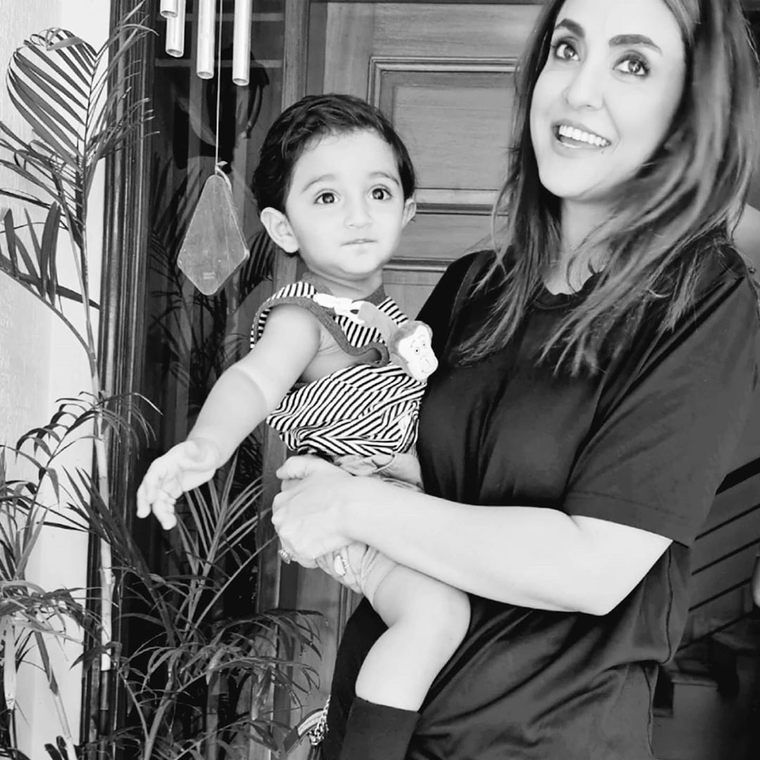 Nadia Khan Shared Beautiful Latest Photos with her Son