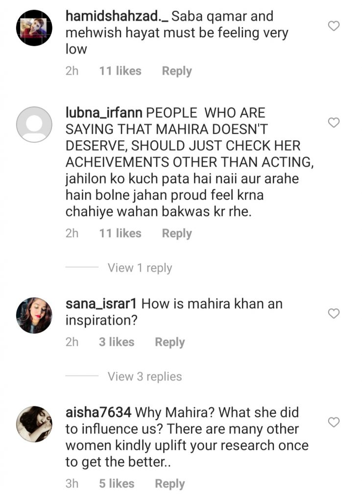 Mahira Khan New International Achievement - Public Reaction