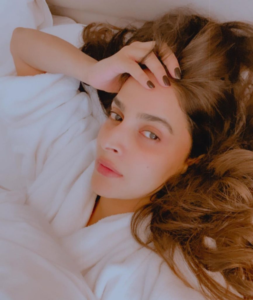 Lovely Photos of Saba Qamar With 45 Shades of White