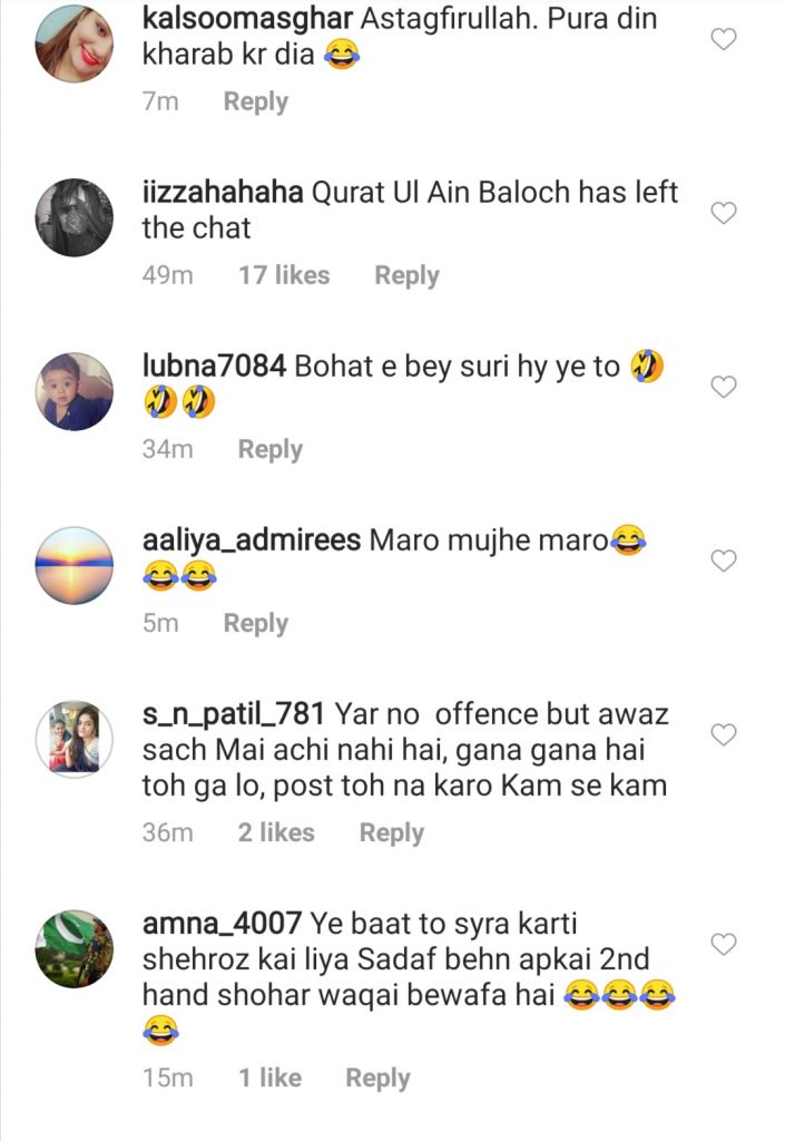 Sadaf Kanwal Sang Hamsafar OST And Public Can't Handle It