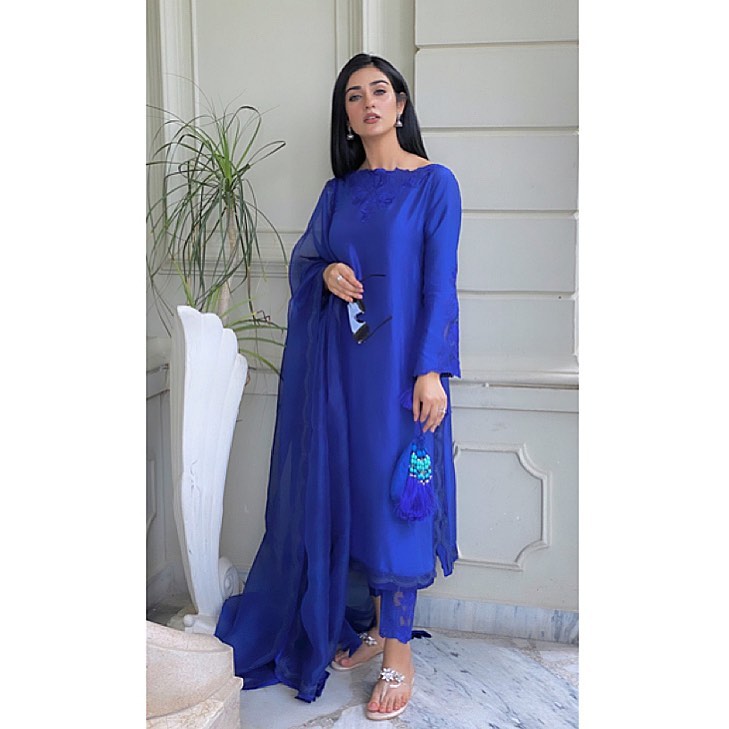 Sarah Khan Slaying in Eastern Dresses After Her Marriage