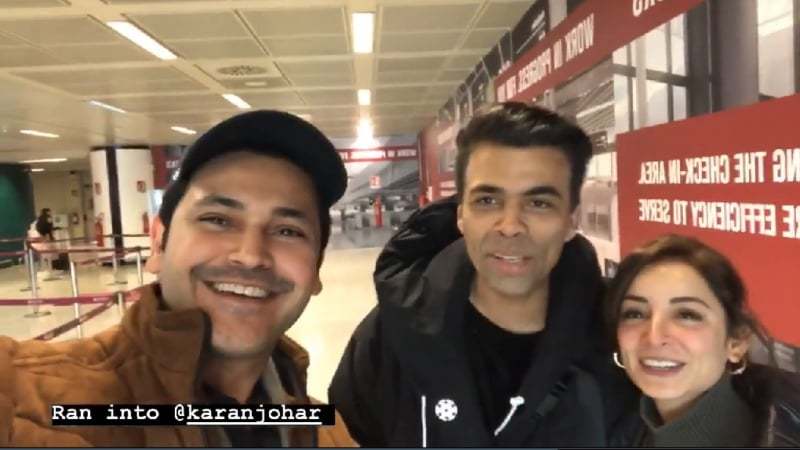 Sarwat Gilani Meeting With Karan Johar