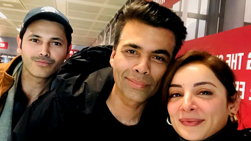 Sarwat Gilani Meeting With Karan Johar