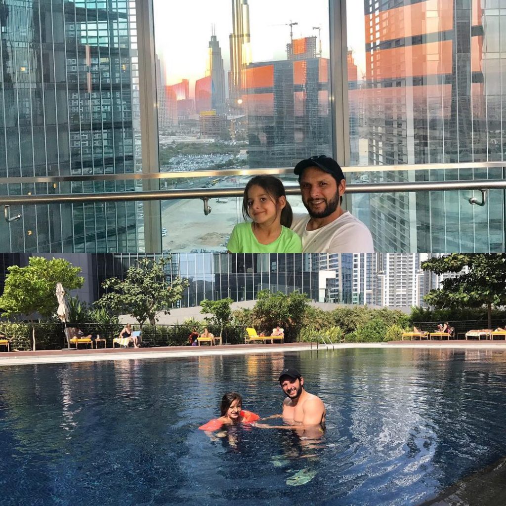 Shahid Afridi Family - 20 Lovely Pictures