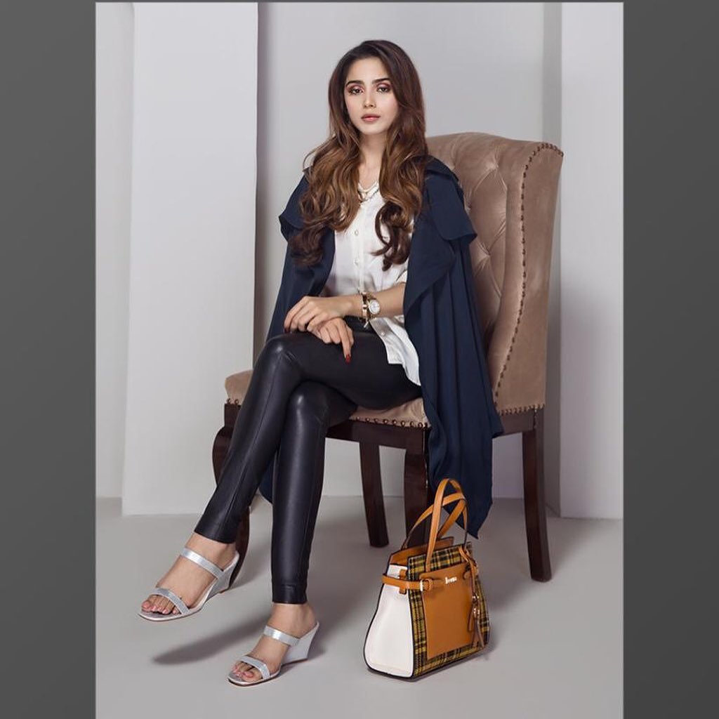 Shoe Planets Latest Winter Collection Featuring Aima Baig And Wahaj Ali