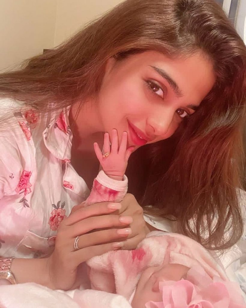 Sonya Hussyn Shares Pictures With Her New Born Niece