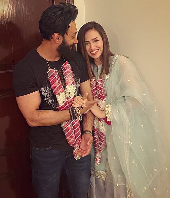 Sana Javed Shares A Throwback Picture From Her Engagement