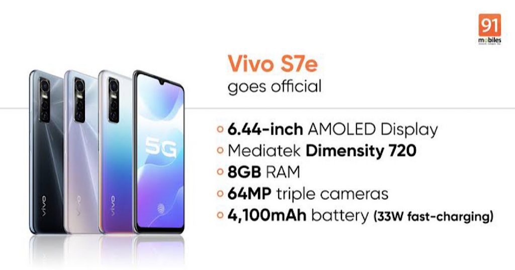 Vivo S7e Price in Pakistan and Specifications