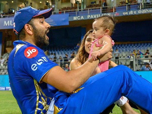 Rohit Sharma Daughter | 10 Adorable Pictures