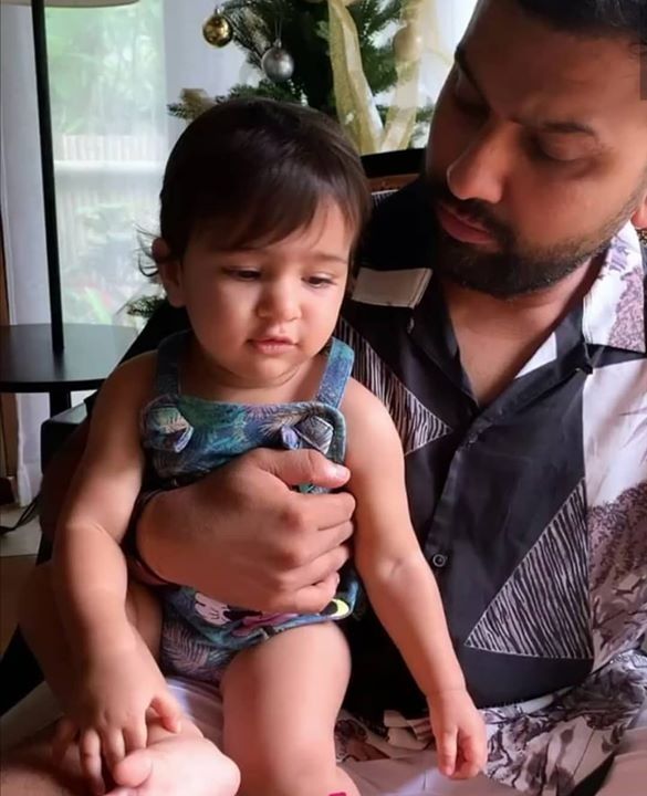 Rohit Sharma Daughter | 10 Adorable Pictures