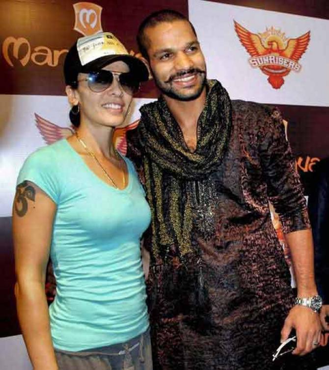 Shikhar Dhawan Wife | 10 Eye-Catching Pictures