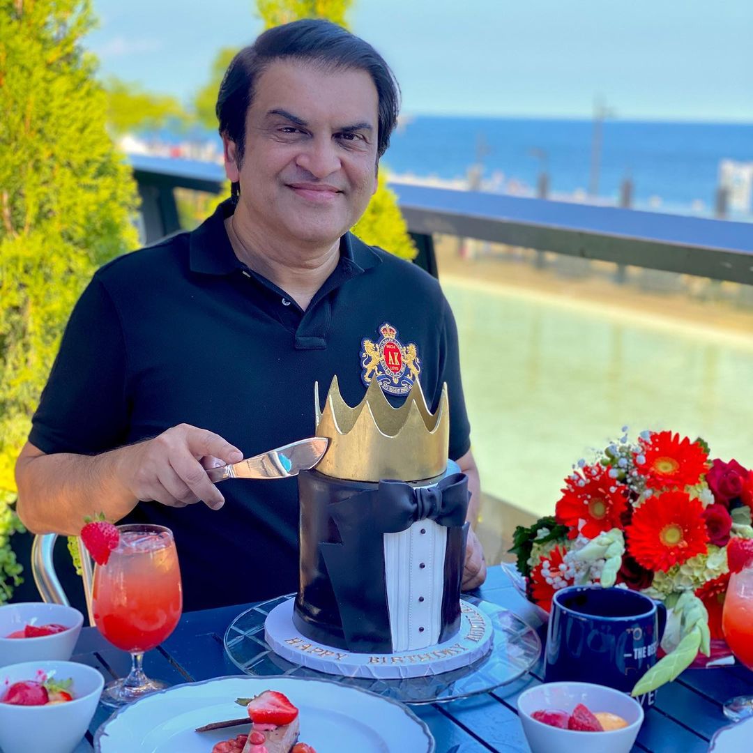 Producer Abdullah Kadwani Celebrating His Son Birthday