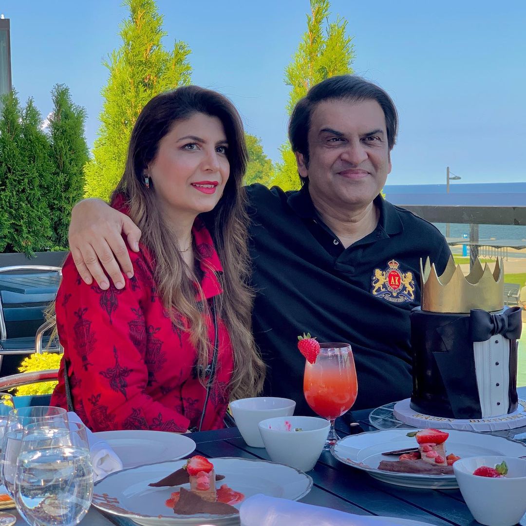 Producer Abdullah Kadwani Celebrating His Son Birthday