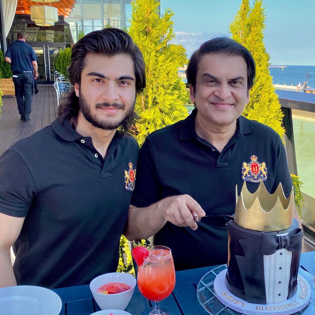 Producer Abdullah Kadwani Celebrating His Son Birthday