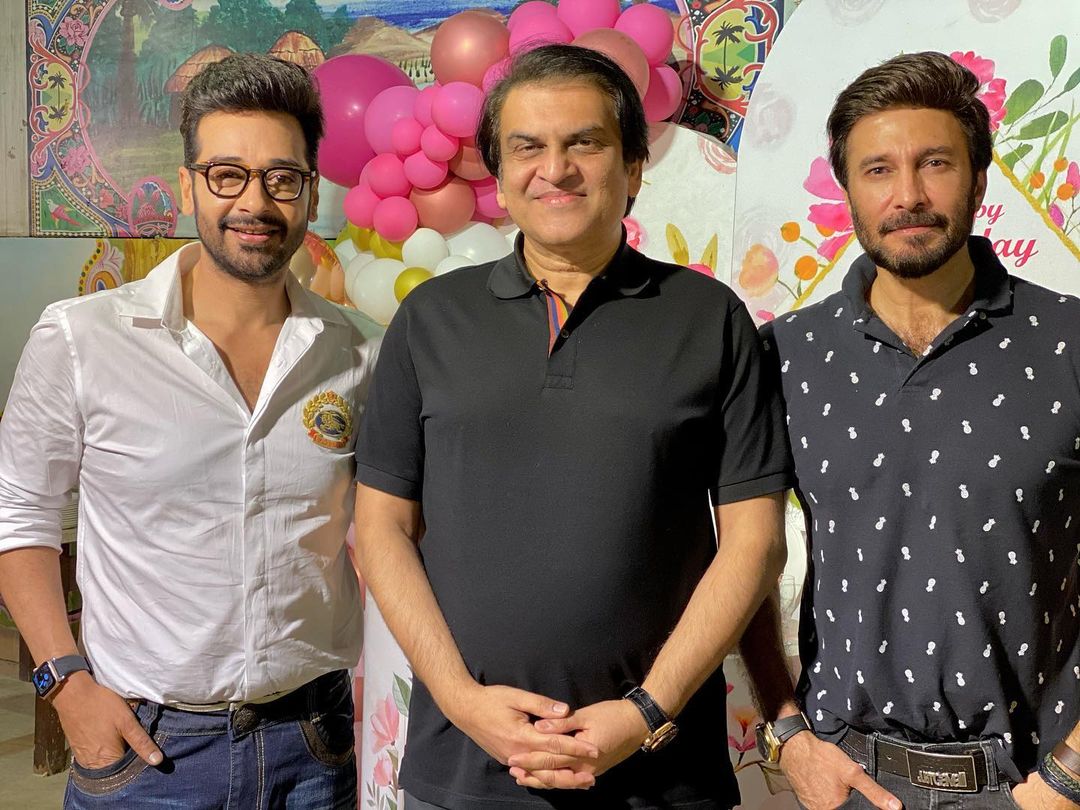 Producer Abdullah Kadwani Celebrating His Son Birthday