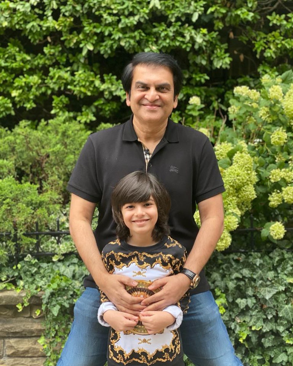 Producer Abdullah Kadwani Celebrating His Son Birthday