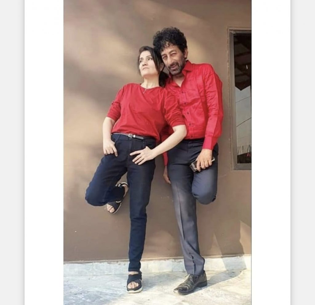 Adnan Shah Tipu With His Wife - Romantic Pictures