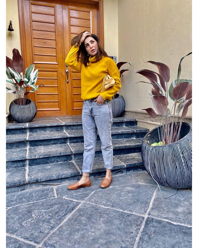 Areeba Habib Giving Winter Fashion Inspiration