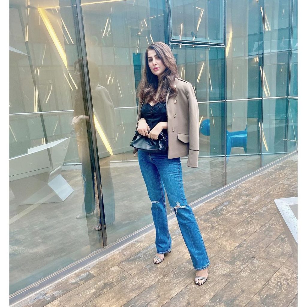 Areeba Habib Giving Winter Fashion Inspiration